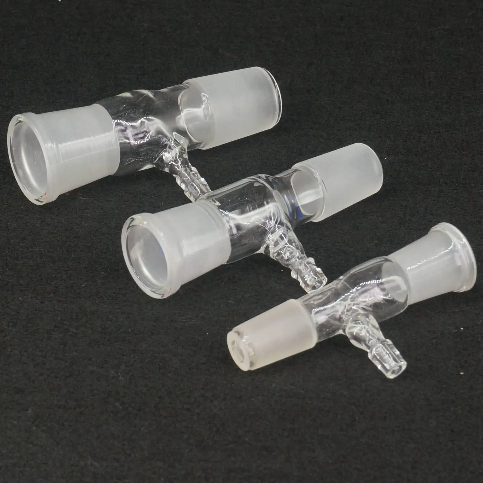 14/23 19/26 24/29 29/32mm Ground Joint Female to Male Laborotary Borosilicate Glass Transfer Gas Adapter Lab Supplies