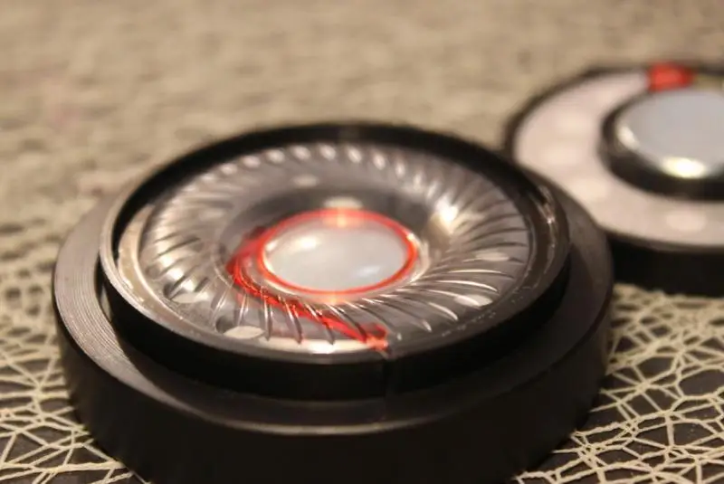 50 mm Lautsprechereinheit Headset-Treiber 2 Stück