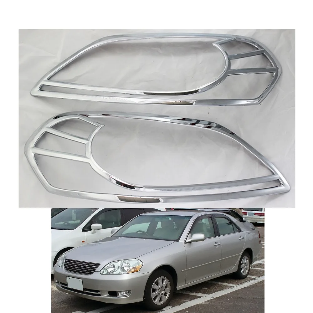 

For Toyota Mark II GX110 2002 2005 2006 2007 ABS Head Lamp Cover Trim head Light cover Car Styling Accessory