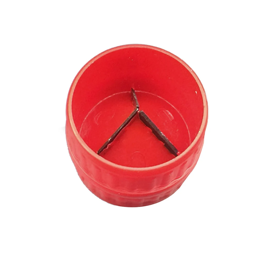 Escariador de tubería, herramienta de fontanería de desbarbado externo interno, limpiador de cobre de PVC, brocas de avellanado DIY, 1 unidad