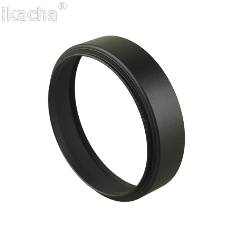 Metal Standard Lens Hood 49mm 52mm 58mm 55mm 62mm 67mm 72mm 77mm Screw-in Lens Protector For Canon Nikon Sony Camera