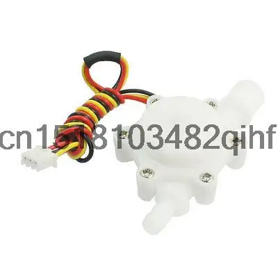 

White Plastic 1.75Mpa 1L/min-30L/min G1/4 Wire Hall Water Flow Sensor