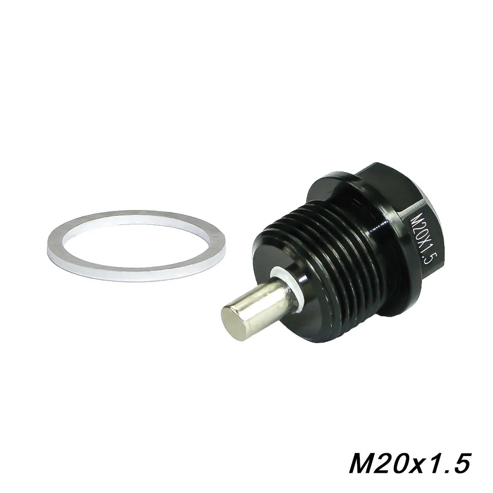 M20*P1.5MM Magnetic Oil Drain Plug Aluminum Bolt/Oil Sump drain plug For All other vehicles with 20x1.5 threaded