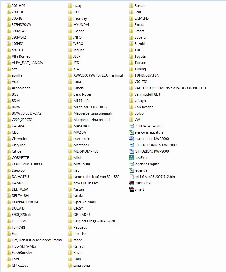 170 ECU Tuning softwares + 10gb ECU dumps (After extract)