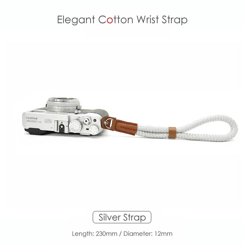 Элегантный стильный кожаный ремешок на запястье для камеры DSLR Spire Lamella аксессуары для фотосъемки ремешок длиной 23 см для Leica Sony