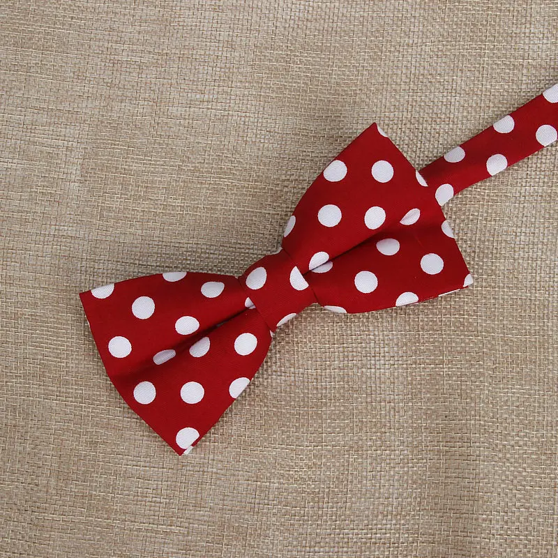Hot New Men\'s Bowtie Neckwear Classic Dots Bowties For Wedding Party Fashion Casual Man Business Polka Dot Bow ties Cravat