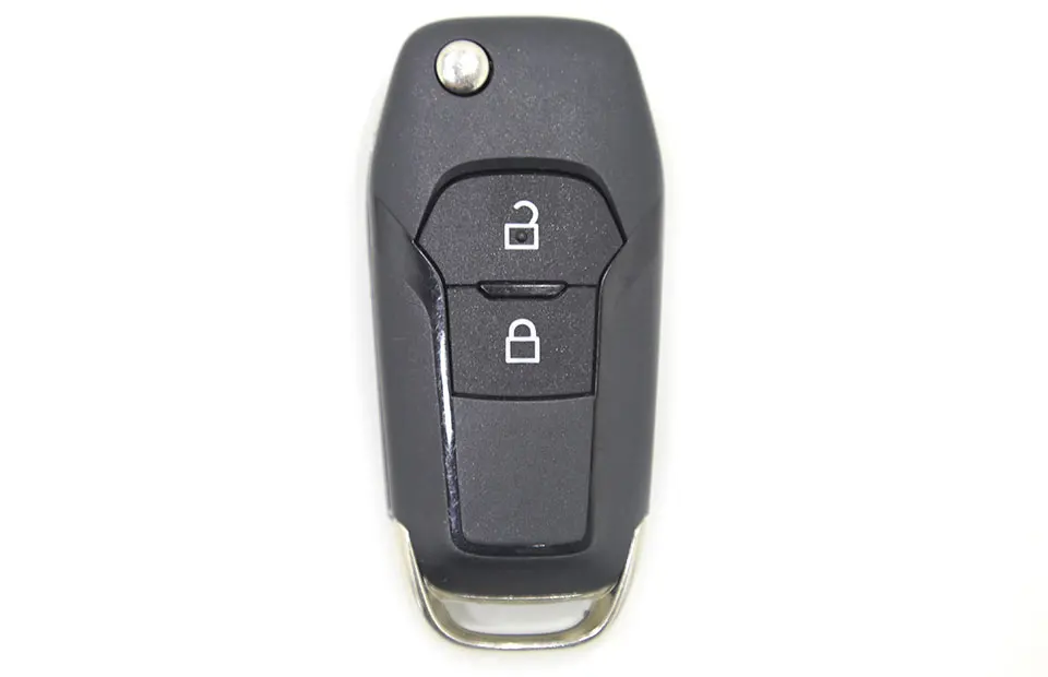 

Lockartist Original Auto Car Transponder 2Buttons 433MHz Flip Remote Control Flip Car Key with 49 chip for Ford Escort Free Ship