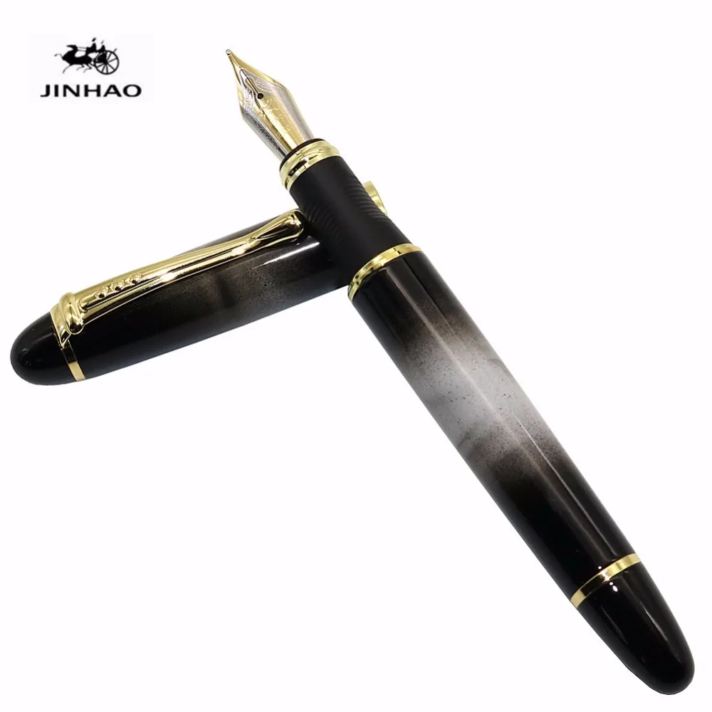 Jinhao X450 Iraurita Bút Máy Full Kim Loại Vàng Kẹp Cao Cấp Bút Học Sinh Tặng Văn Phòng Phẩm Văn Phòng Đồ Dùng Học Tập