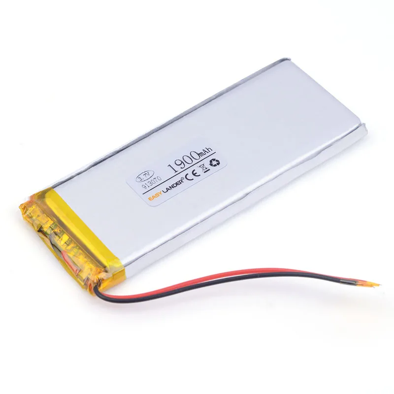 3.7V,1900mAH 903070 913070 PLIB polymer lithium ion / Li-ion batteryfor Smart watch GPS mp3 mp4 cell phone speaker