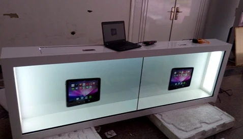 TFT HDMI CCTV Monitor Layar Sentuh Display LCD Display Transparan Video Semua Dalam Satu Komputer PC Transparan