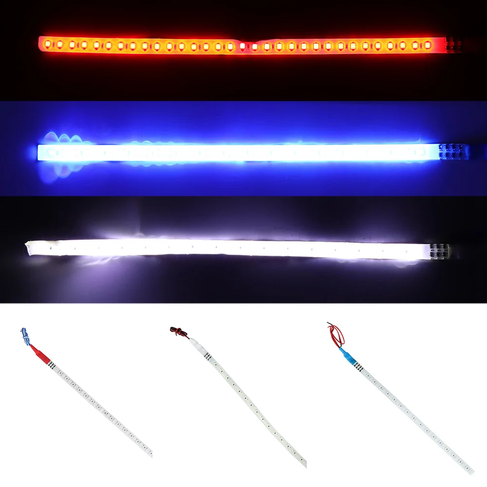 2PCS High quality Prcatical 30CM 32 Led Knight Rider Flash Strobe Scanner Neon Strip Light