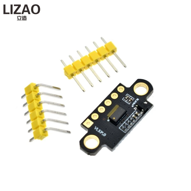 VL53L0X Time-of-Flight (ToF) Laser Ranging Sensor Breakout 940nm GY-VL53L0XV2 Laser Distance Module I2C IIC 3.3V/5V