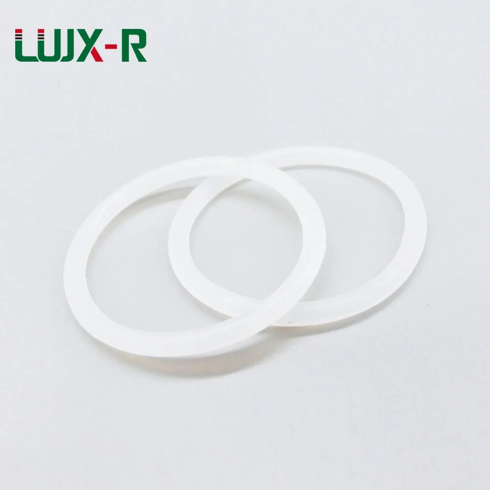 LUJX-R 5mm O Ring Seal White  Silicone Gasket Sealing Non-toxic VMQ O Rings Washer OD 105/110/120/135/140/160mm O Ring Sealing