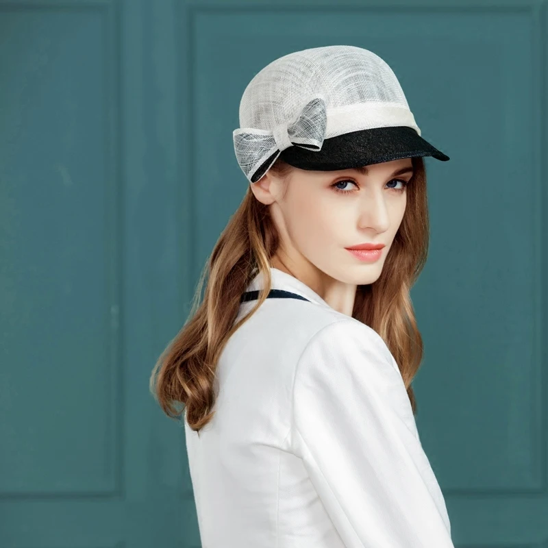 

New Arrival Ladies Summer Sun Hat Female Visor Leisure Joker Baseball Hipster Hip-hop Cap Fedora Banquet Derby Hats B-8142