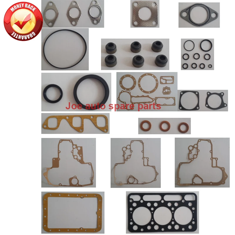 D1402 3D85 complete Engine Full gasket set kit for Kubota