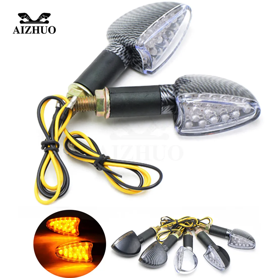 

Motorcycle Accessories LED Flashing Tail Signal Turn Signal For Yamaha NMAX 125 TRACER 900 XVS 650 FZ1 FAZER MT 125 BWS 125 XJR