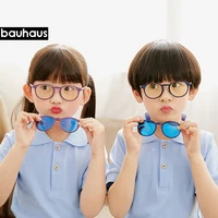 X3317 Montura de gafas para estudiantes, gafas graduadas para miopía para niños, gafas de sol antirayos azules para niños y niñas