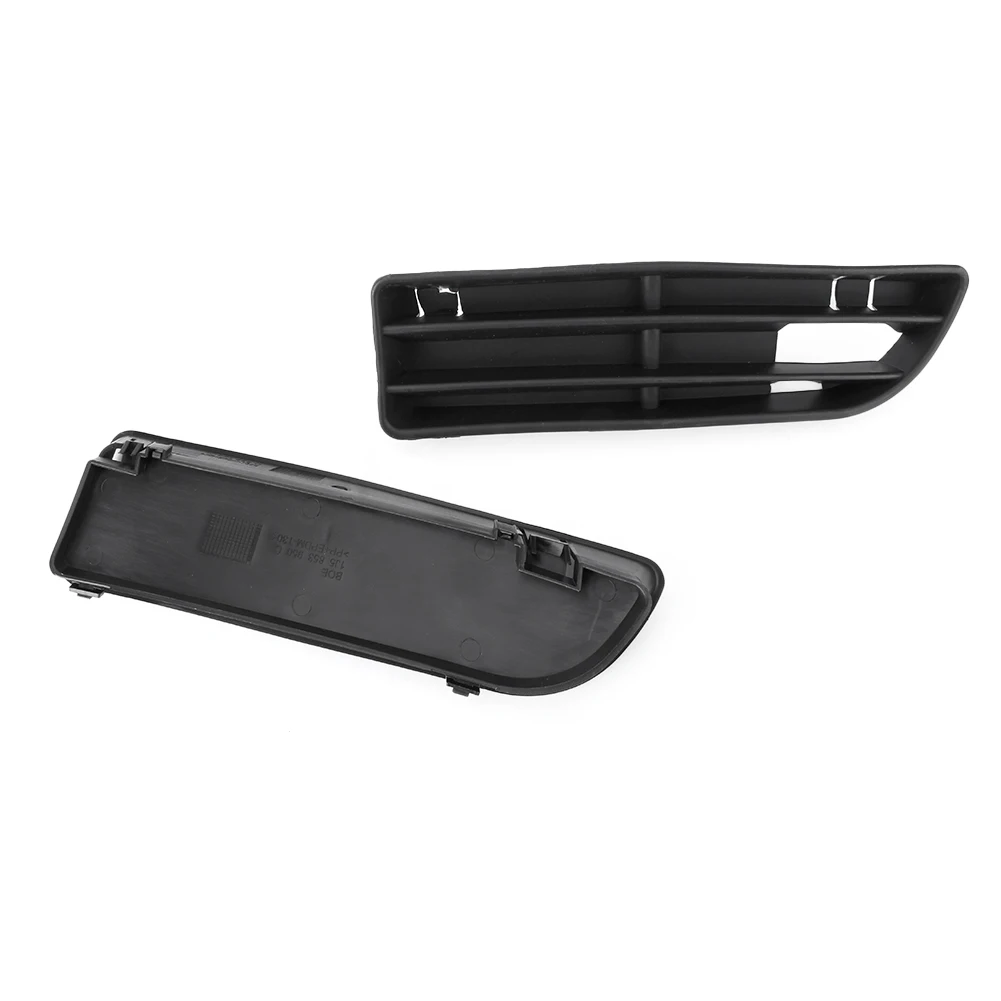 Car Front Bumper Grill Lower Side Vent Grille Cover Set For VW Volkswagen Jetta Bora MK4 1999 2000 2001 2002 2003 2004 2005