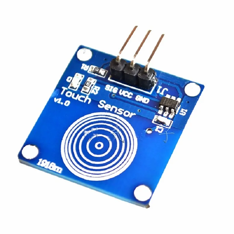 Glyduino TTP223 Touching TACT Switch Module Digital Touch Sensor Capacitive Inductance for Arduino Sensor