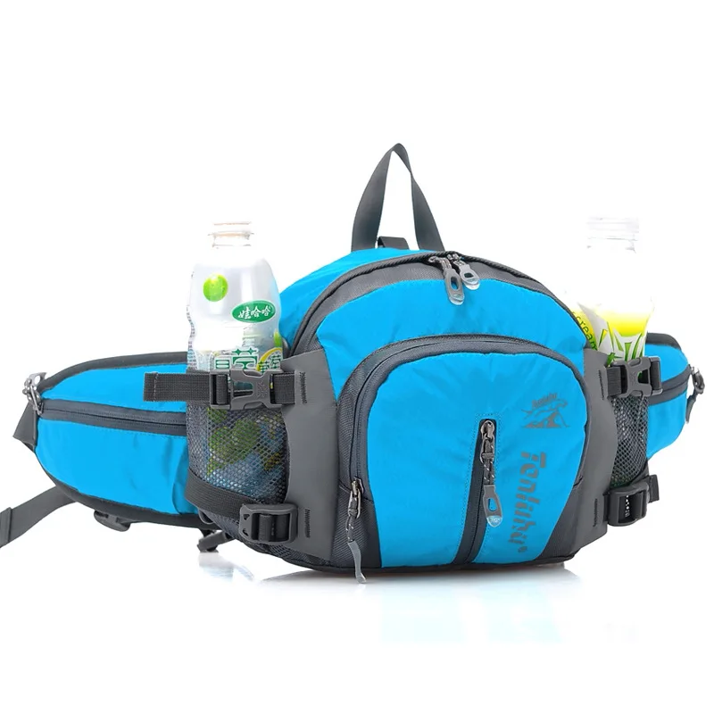 TANLUHU 322 Waterproof Sports Bag Men Women Hiking Cycling Running Bottle Holder Shoulder Cross Backpack Handbag Waist Bag