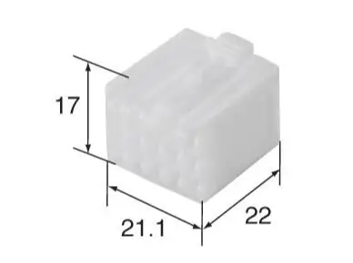 auto 13 pin unsealed Connector 6240-5175 instead of SUMITOMO