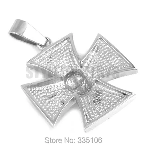 Free shipping! Flame Cross Skull Pendant Stainless Steel Jewelry Punk Men Motor Biker Pendant SWP0238