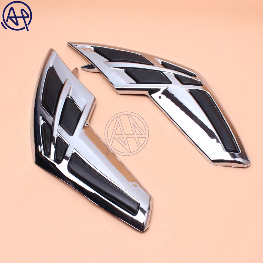 Motorcycle Fairing Tank Trim For Honda Goldwing 1800 GL1800 2001-2011 Motorbike Accessories Part Chrome