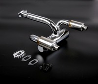 BAJA double exhaust pipe with muffler 85299 fit hpi km rovan