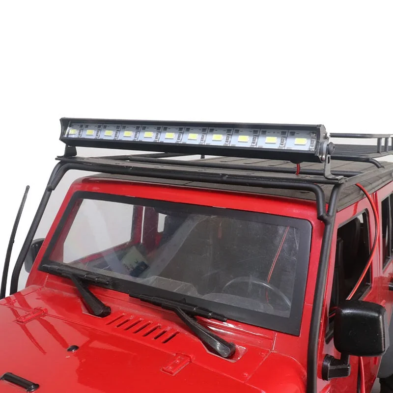 

1/10 RC Metal LED Light Bar Kit for 1/10 RC Crawler TAMIYA CC01 Axial SCX10 D90 D110 90046 Traxxas Trx-4 Trx4 Upgrade Part