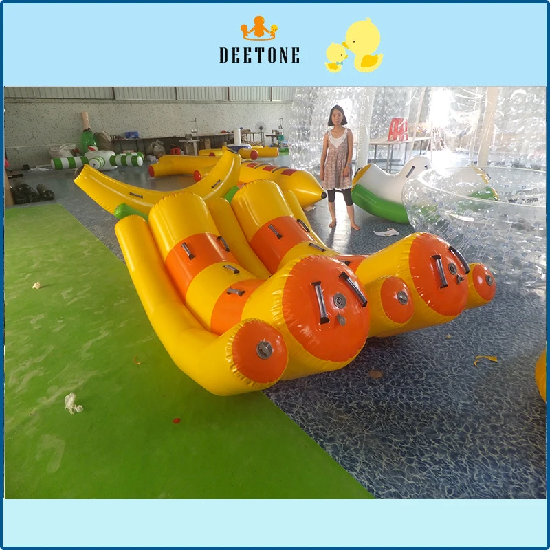 Funny inflatable teeter totter, inflatable teeter totter on water,inflatable pool float teeter totter for kids play