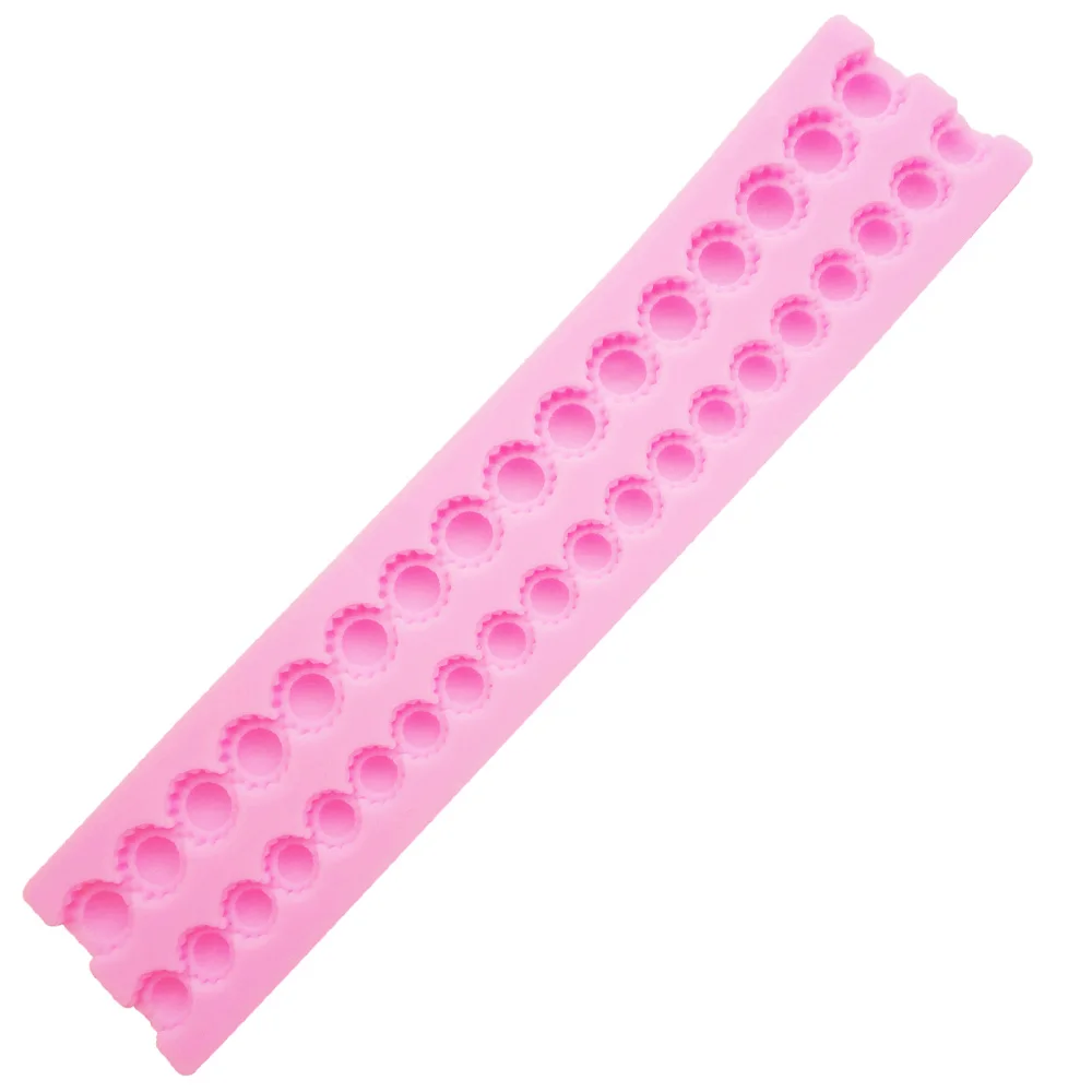 Sophronia M307 Pearls Silicone Cake Mold Jewelry Cupcake Fondant Decorating Tools Clay Resin Sugarcraft Gumpaste Candy Mould