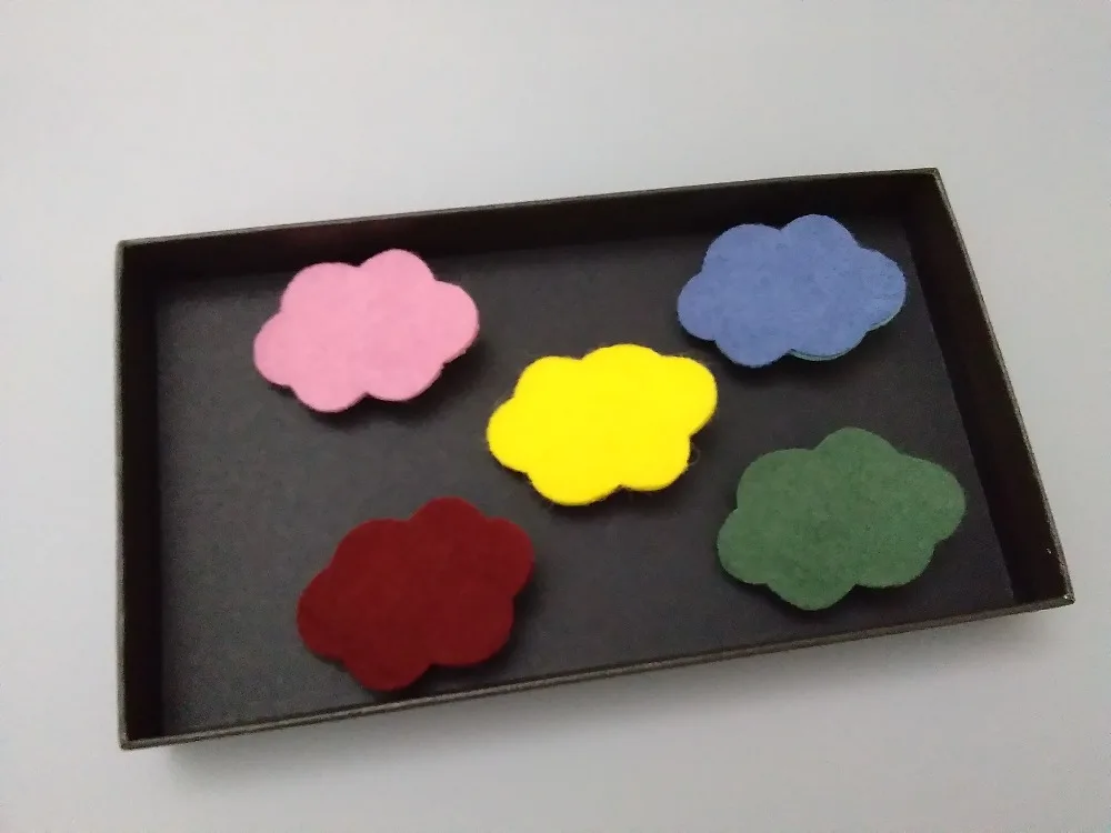 

Wholesale Boutique 20pcs Fashion Felt Cloud Hairpins Solid Candy Color Hair Clips Princess Headwear Winter Hair Accessories