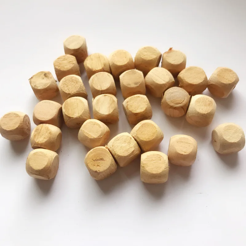 100g/pack 10mm Cypress Mini Wooden Cubes Square Blocks Korean Pillow Filler Help Sleep