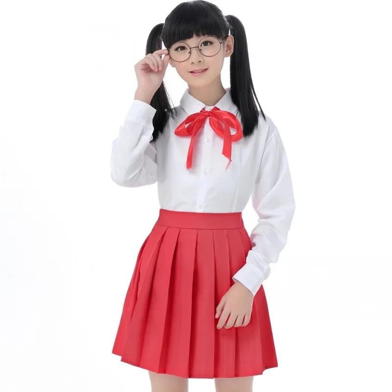 Japanische Mädchen Student Sailor Anzug Mädchen Langarm Sommer JK Schuluniform Navy Sailor Akademie Kleidung Teenager Tragen D-0299