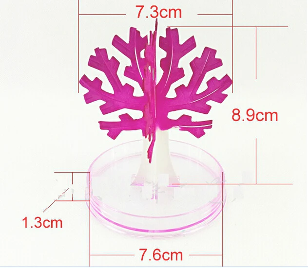 2019 9Hx8Wcm Artificial Paper Sakura Trees Magic Growing Tree Japan Desktop Cherry Blossom Educative Baby Kids Toys For Children