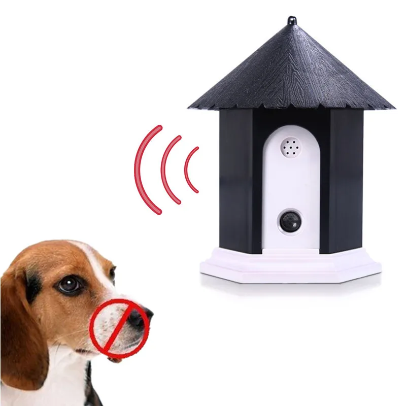 Pet Dog Ultrasonic Anti Barking Repeller Dog Outdoor Bark Control Trainer Barking Stop Training Device For Pet Dogs Supplies