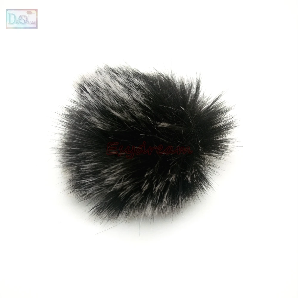 1 سنتيمتر 10 مللي متر في الهواء الطلق فروي غطاء الزجاج الأمامي لسوني UWP-D11 سارامونيك UwMic9 اللاسلكية Deadcat حاجز الرياح MIC