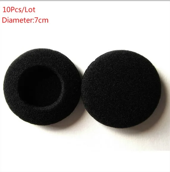 

1000Pcs 70mm Soft Foam Earbud Eartips Headphone Ear pads Replacement Sponge Covers Tips For Earphone Headset MP3 MP4 Of 7-7.5CM