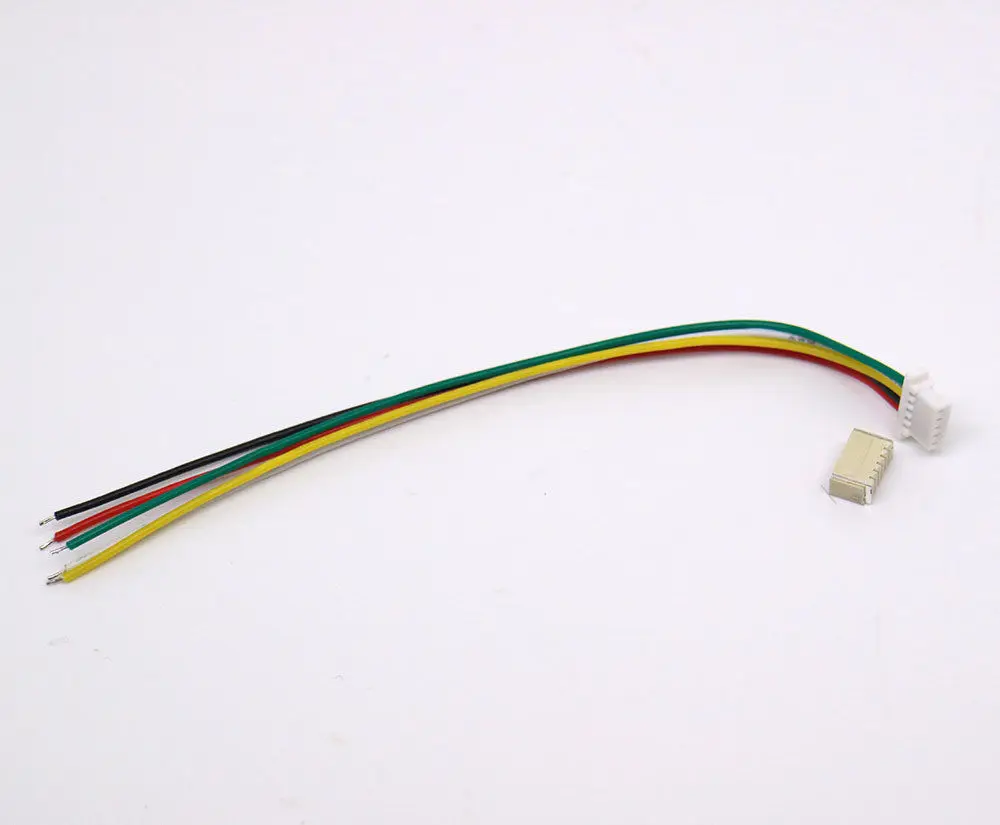 Vuniversum Lot De 5 Paires Micro JST 1.0 SH 2 Broches – Câble PVC 28 AWG 15 Cm – Connecteur Mâle/Femelle – Qualité Premium