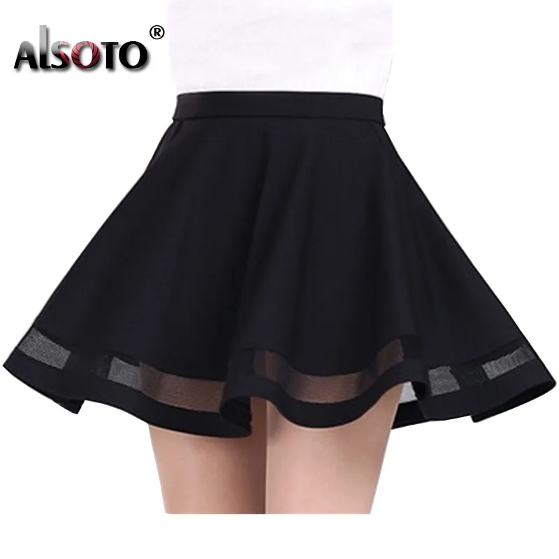 2024 Summer women skirt Fashion elastic faldas ladies midi skirt Sexy Girls mini Pleated skirts saias etek jupe Korea clothes