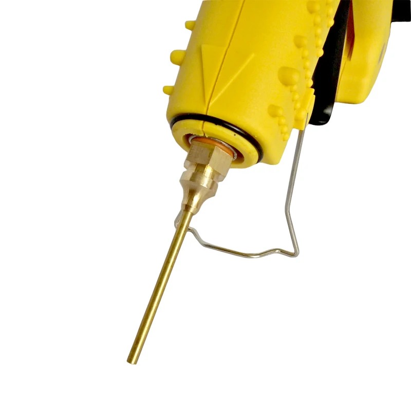 200W Hot Melt Glue Gun 1.5x70mm 2x7mm Long Nozzle Temperature Adjustable Industrial Glue Gun 11mm Glue Stick Repiarl Gun