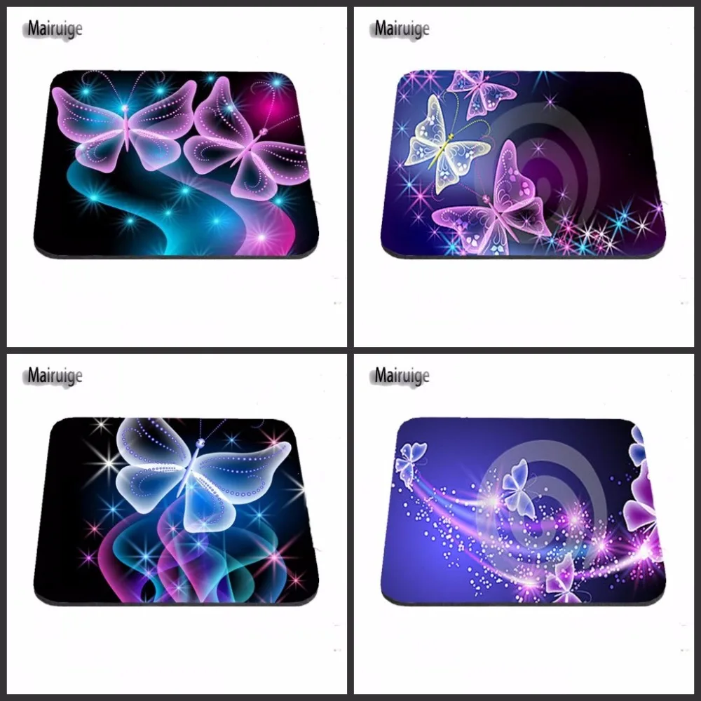 

Beautiful Butterfly Computer Gaming Mouse Pad Gamer Play Mats Customization Supported Decorate You Desk 18*22/25*20/29*25*2cm