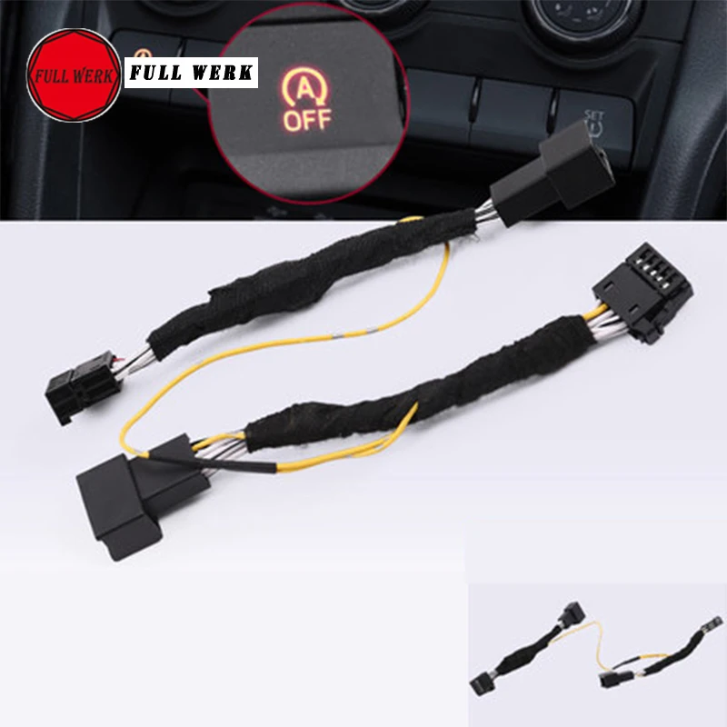 Car Automatic Stop Start STT Centeral Control Button Panel Connector Cable for Skoda Kodiaq Accessories