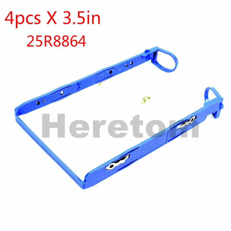 

Heretom 4pcs/lot 3.5'' SATA Hard Drive Tray Caddy Sled for IBM Server X206M X3200 3.5in HDD Caddy Bracket 25R8864 w/screws