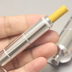For One Cigarette Case Portable Mini Box Moisture-proof Anti-pressure With Keychain 9.5cm