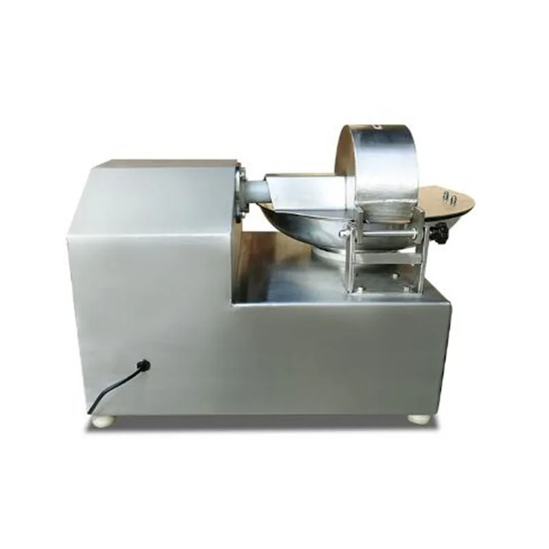 Commercial 8L Capacity Meat Sausage Meat Cutting Bowl Machine Meat Mixer 120KG/H Multifunction Cutter Grinder Machine