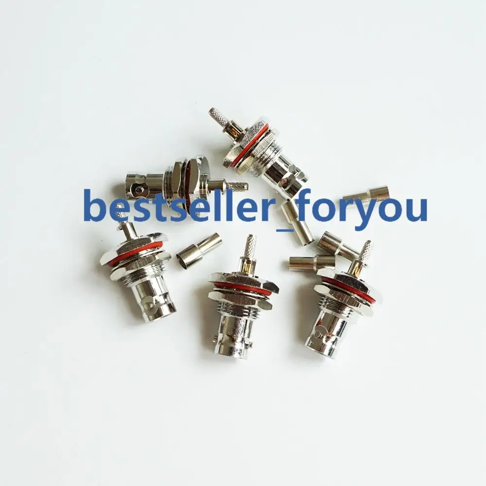 5X Bnc Crimp Female…