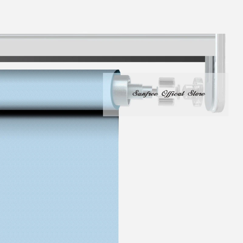 SUNFREE Spring roller blinds Labor saving system Automatic roller blind for office/Kitch/Bedroom Made to Measure