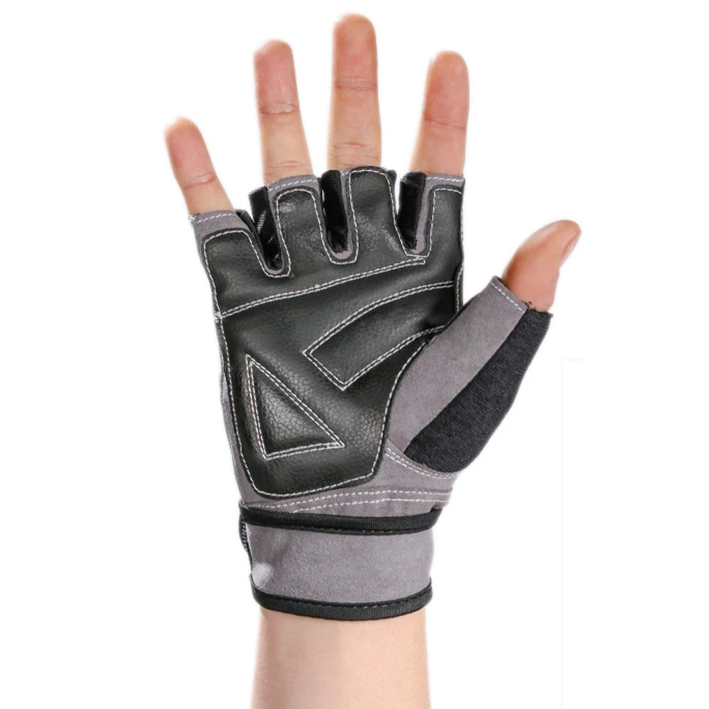 Half Finger Weight Lifting Gloves Men Women Sports Fitness Workout Exercise Training Dumbells Wrist Support Weightlifting Glove