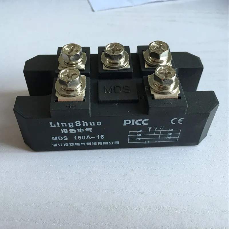 MDS150A 3-Phase Diode Bridge Rectifier 150A Amp 1600V